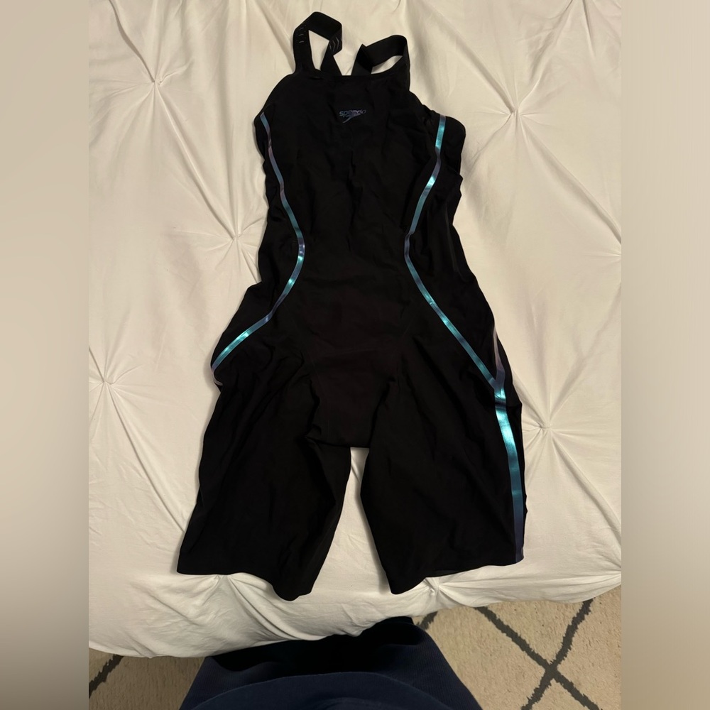 Speedo close backed tech suit